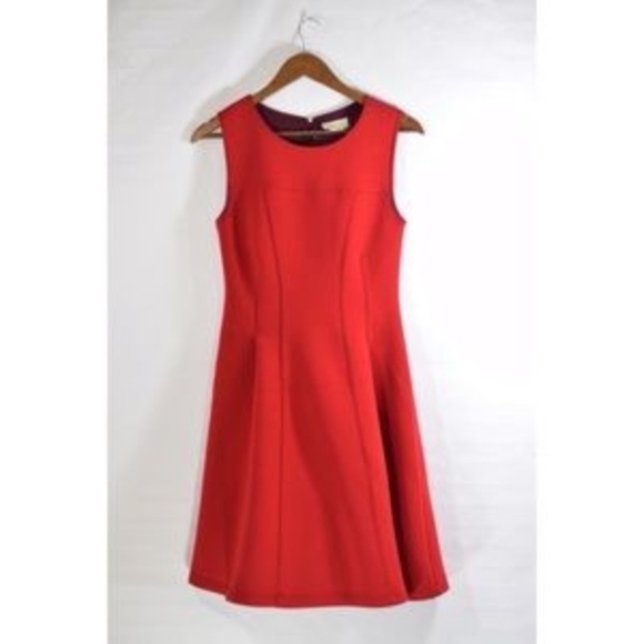 Anthropologie Maeve Debutante Red Dress Small - Picture 6 of 7